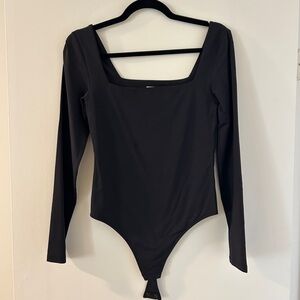 Aritzia Black Contour Bodysuit NWOT